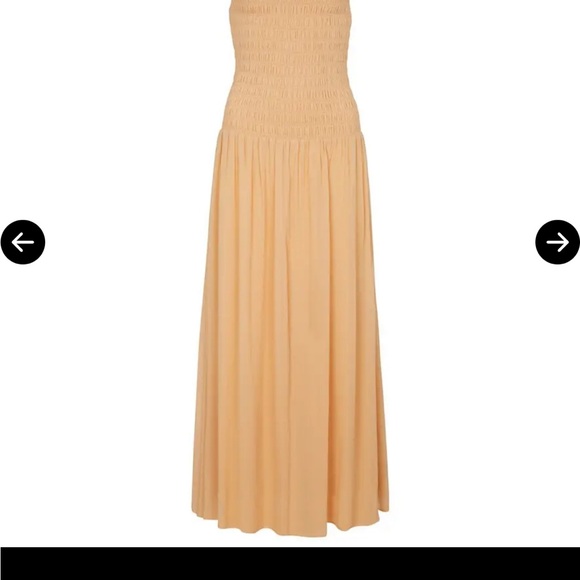 Toteme Beige Maxi Dress - Picture 1 of 6